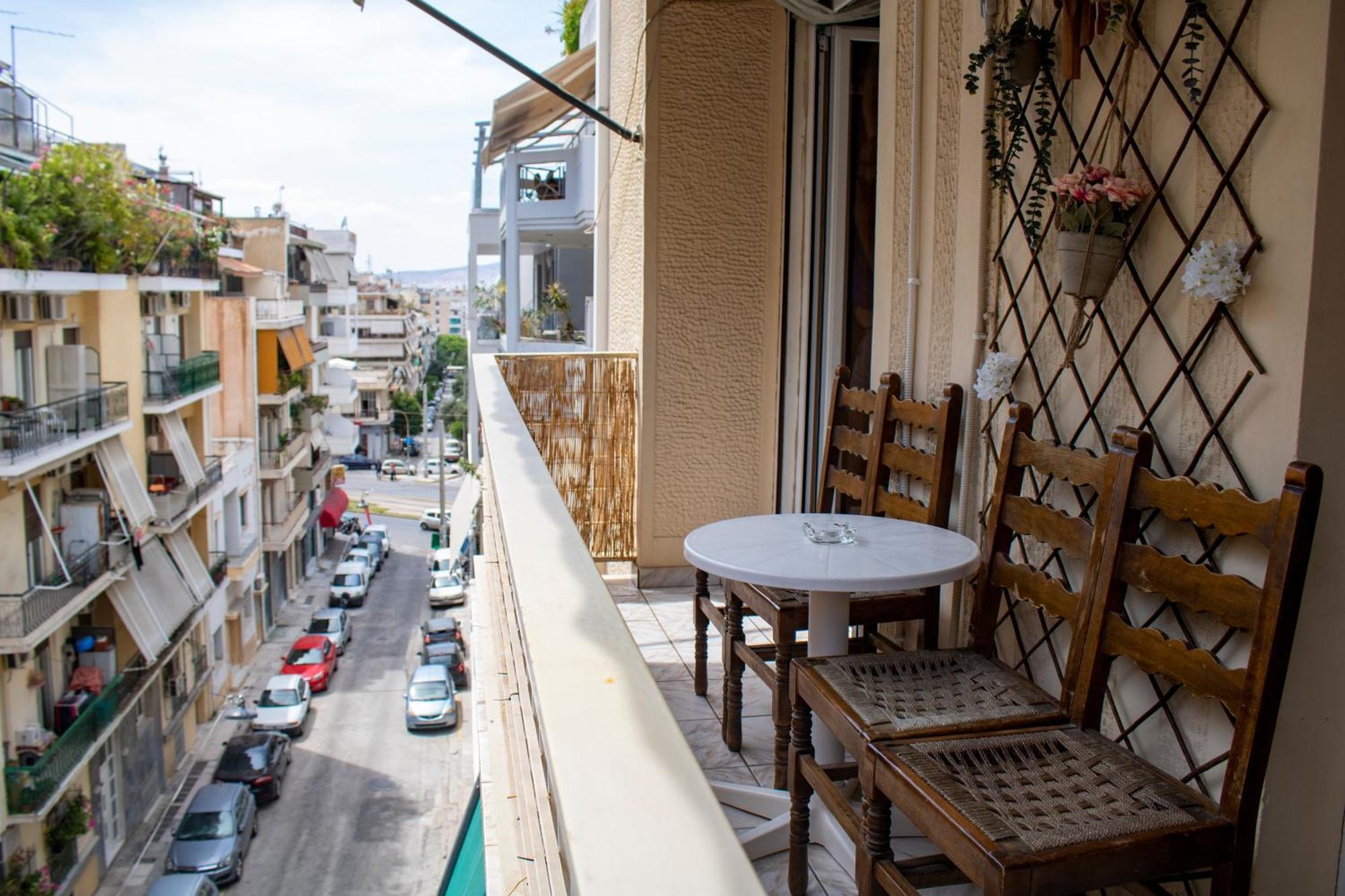Acropolis Rooftop View, 200M From Neos Kosmos Metro Station Apartment Athens Ngoại thất bức ảnh